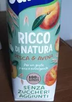 Mängden socker i Ricco di natura pesca e avena