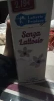 Mängden socker i Latte senza lattosio