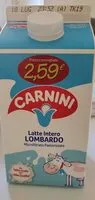 Mängden socker i Latte intero microfiltrato pastorizzato