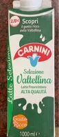 Mängden socker i Latte carnini