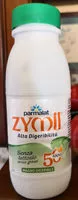 Mängden socker i Zymil senza lattosio