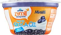 Mängden socker i Yogurt alla greca senza lattasio al mirtillo