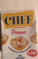 Mängden socker i Panna chef  promo gr200