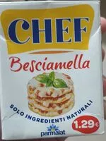 Mängden socker i Besciamella