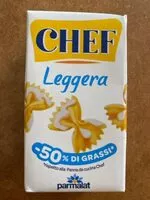 Mängden socker i Panna chef Leggera