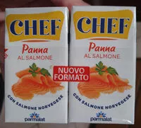 Mängden socker i Chef Panna Al Salmone