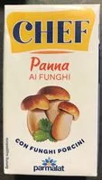 Mängden socker i Crème à cuisiner UHT aux cèpes