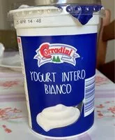 Mängden socker i Yogurt intero bianco