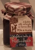 Mängden socker i Confettura Extra di frutti di bosco