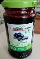 Mängden socker i Composta di mirtilli neri