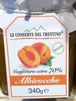 Mängden socker i Le conserve del trentino