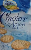 Mängden socker i Crackers all'acqua