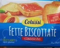 Mängden socker i Fette biscottate