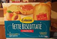 Mängden socker i fette biscottate