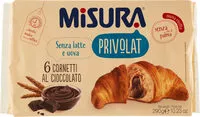 Mängden socker i Privolat cornetti al cioccolato