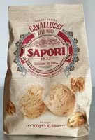 Mängden socker i Cavallucci alle noci