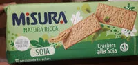 Mängden socker i Crackers with soia
