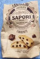 Mängden socker i Cantuccini Cioccolato fondente