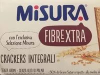 Mängden socker i Crackers integrali