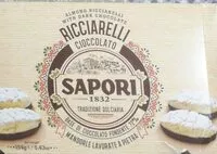 Mängden socker i Ricciarelli al cioccoloto