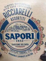 Mängden socker i Ricciarelli cioccolato fondente