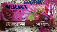 Mängden socker i Cornetto frutti di bosco, barbabietola e uva