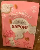 Mängden socker i Colombelle mandorla