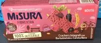 Mängden socker i Crackers integrali con barbabietola e carota nera
