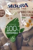 Mängden socker i Tortiglioni integrali