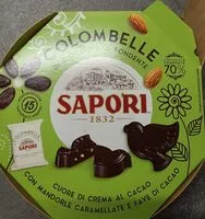 Mängden socker i Colombelle di cioccolato fondente