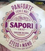 Mängden socker i Panforte fichi e noci