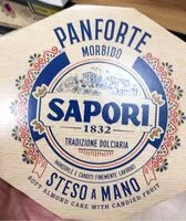 Mängden socker i Panforte morbido