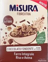 Mängden socker i Fibreextra ciocolato fondente