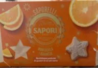 Mängden socker i Saporelli mandorla e arancia