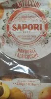 Mängden socker i Cantuccini mandorle e albicocche