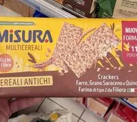 Mängden socker i Misura multicereali