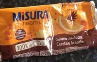 Mängden socker i Cornetto con zucca, carota e arancia