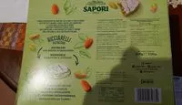 Mängden socker i Sapori ricciarelli al pistacchio