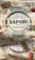 Mängden socker i Ricciarelli Pistacchio
