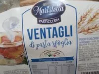 Mängden socker i Ventagli di pasta sfoglia