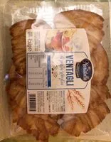 Mängden socker i Ventagli di pasta sfoglia