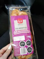 Mängden socker i Palmeritas azucarada unimarc