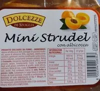 Mängden socker i Mini strudel