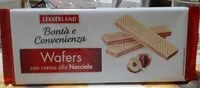 Mängden socker i wafer con crema alla nocciola