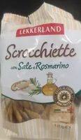 Mängden socker i Scricchiette