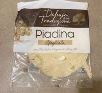 Mängden socker i Piadina sfogliata