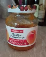 Mängden socker i Marmellata di albicocche