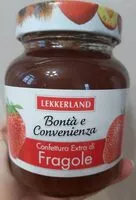 Mängden socker i Confettura fragole