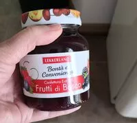 Mängden socker i Confettura frutti di bosco