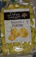 Mängden socker i Gnocchi di patate